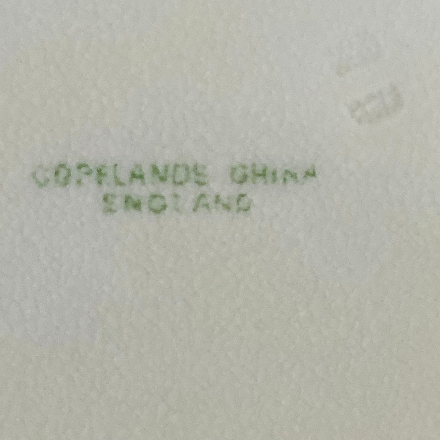 The Director Calley - Antique Porcelain Copeland Dish