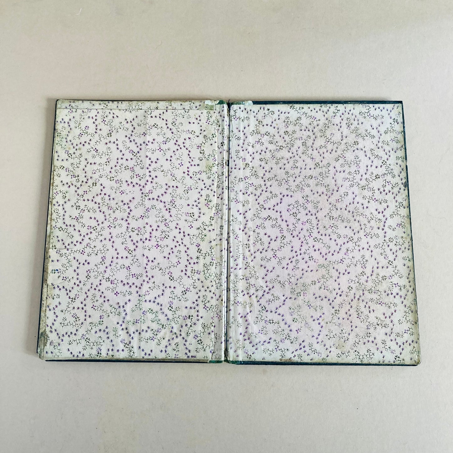 Antique Paper Mache Lacquer Chinoiserie Ink Blotter Letter Folio