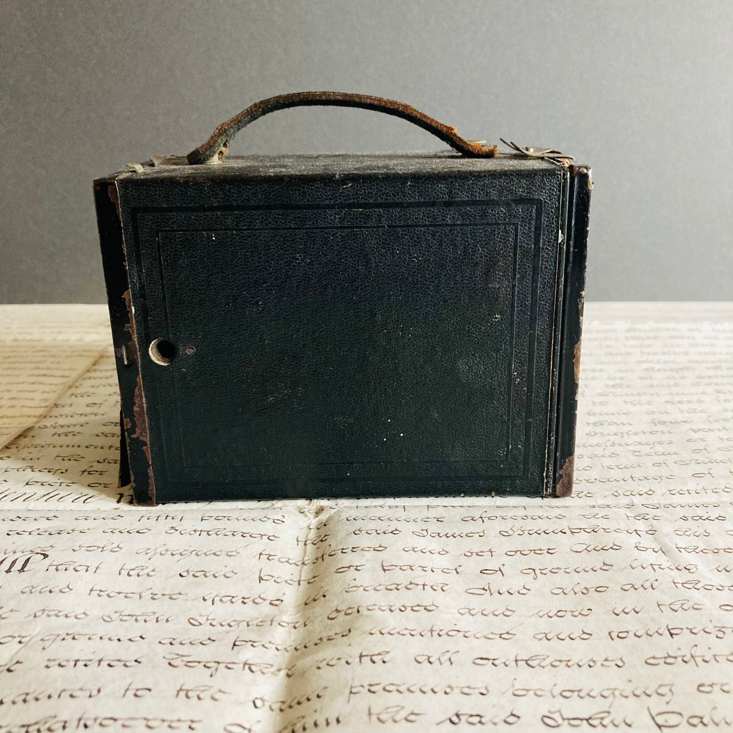 Vintage Kodak Box Camera / Box No.2 Brownie Model F