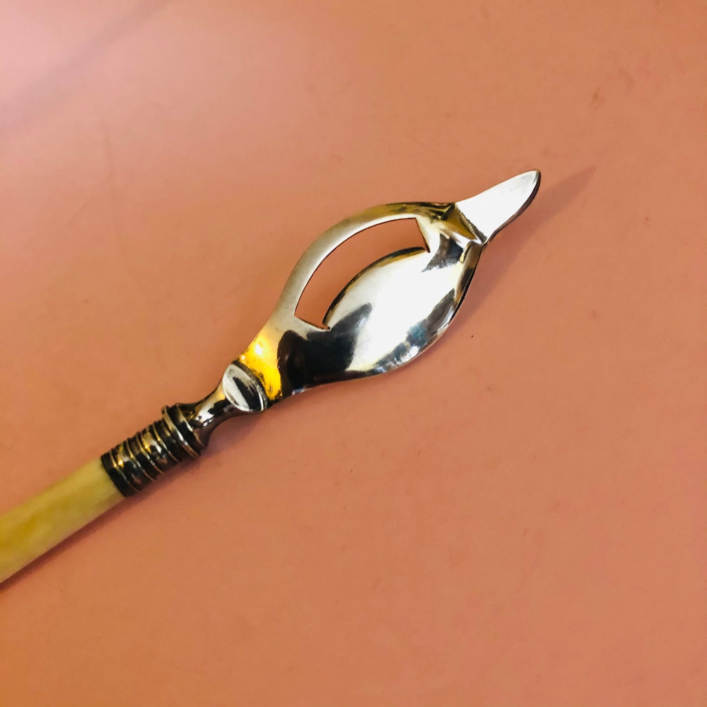 The Headhunter Jesse - Unusual Antique Orange Peeler