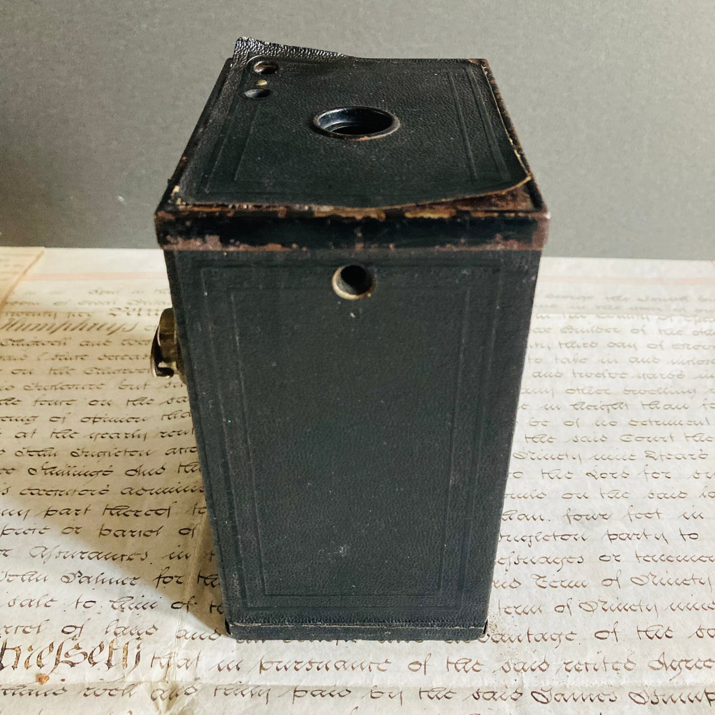 Vintage Kodak Box Camera / Box No.2 Brownie Model F