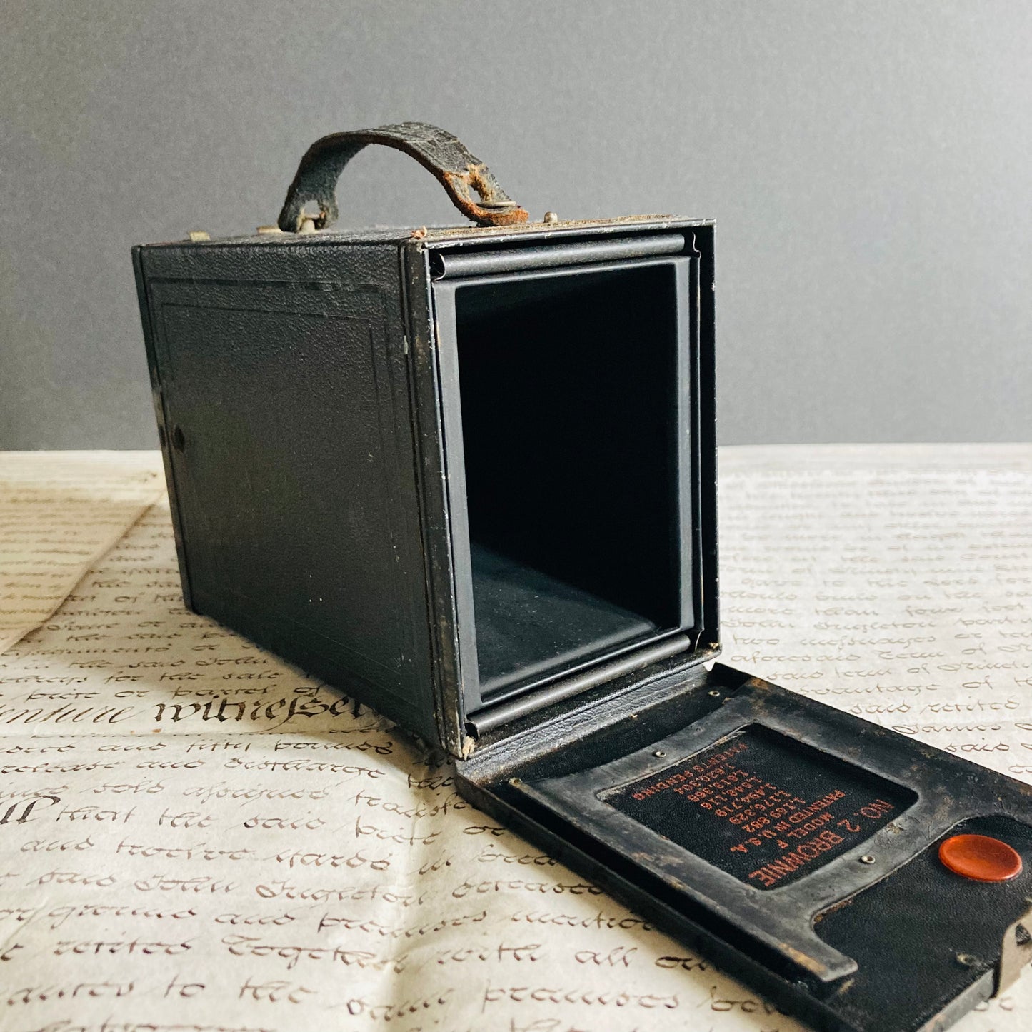 Vintage Kodak Box Camera / Box No.2 Brownie Model F