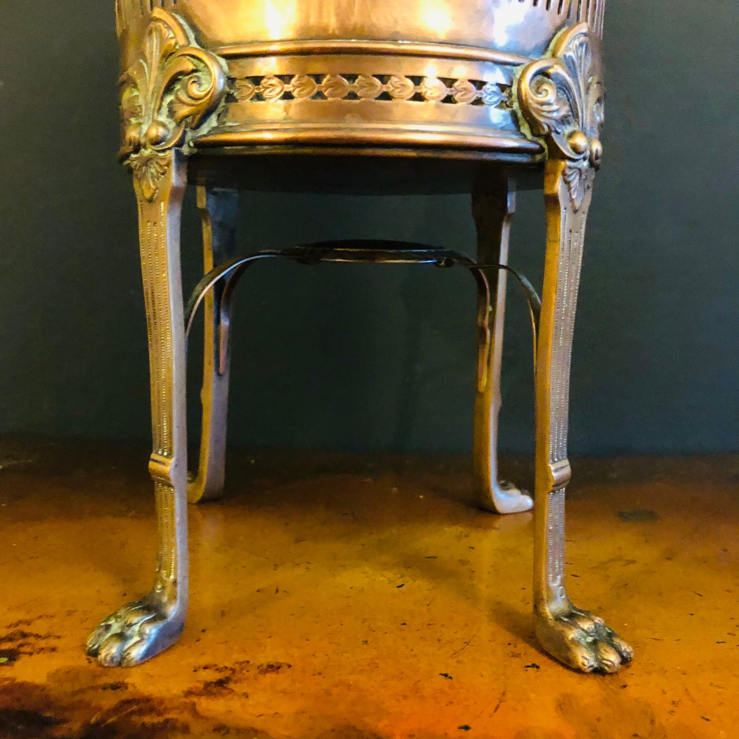 The Director Morgan - Old Sheffield Plate Stand