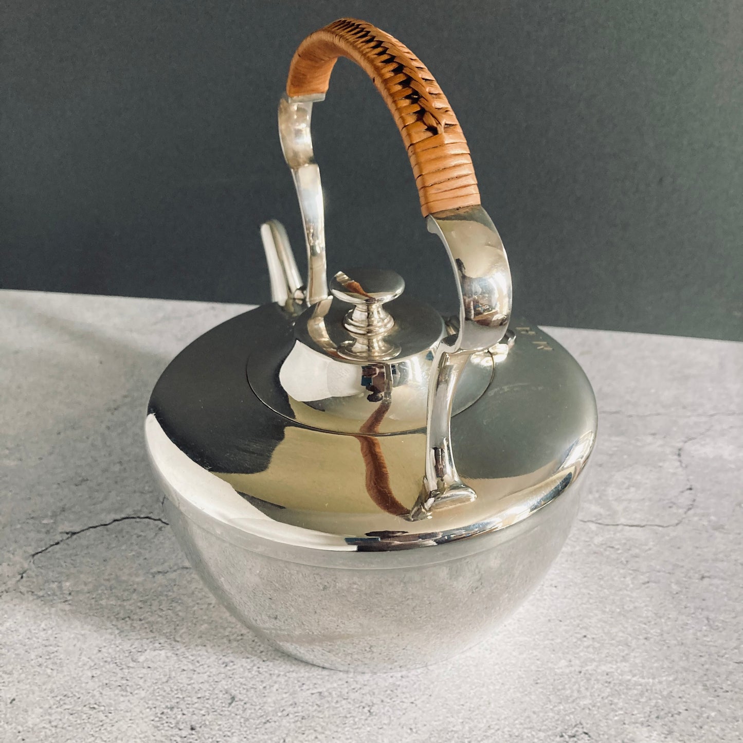 Antique Silver Spirt Kettle Teapot Mappin & Webb