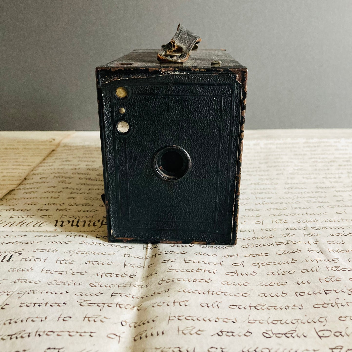 Vintage Kodak Box Camera / Box No.2 Brownie Model F