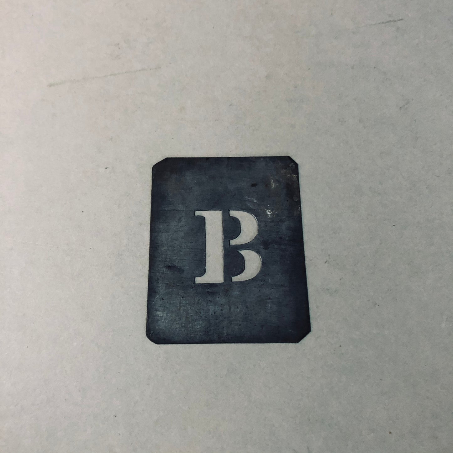 The Director Sam - Vintage Galvanised Letter Stencils