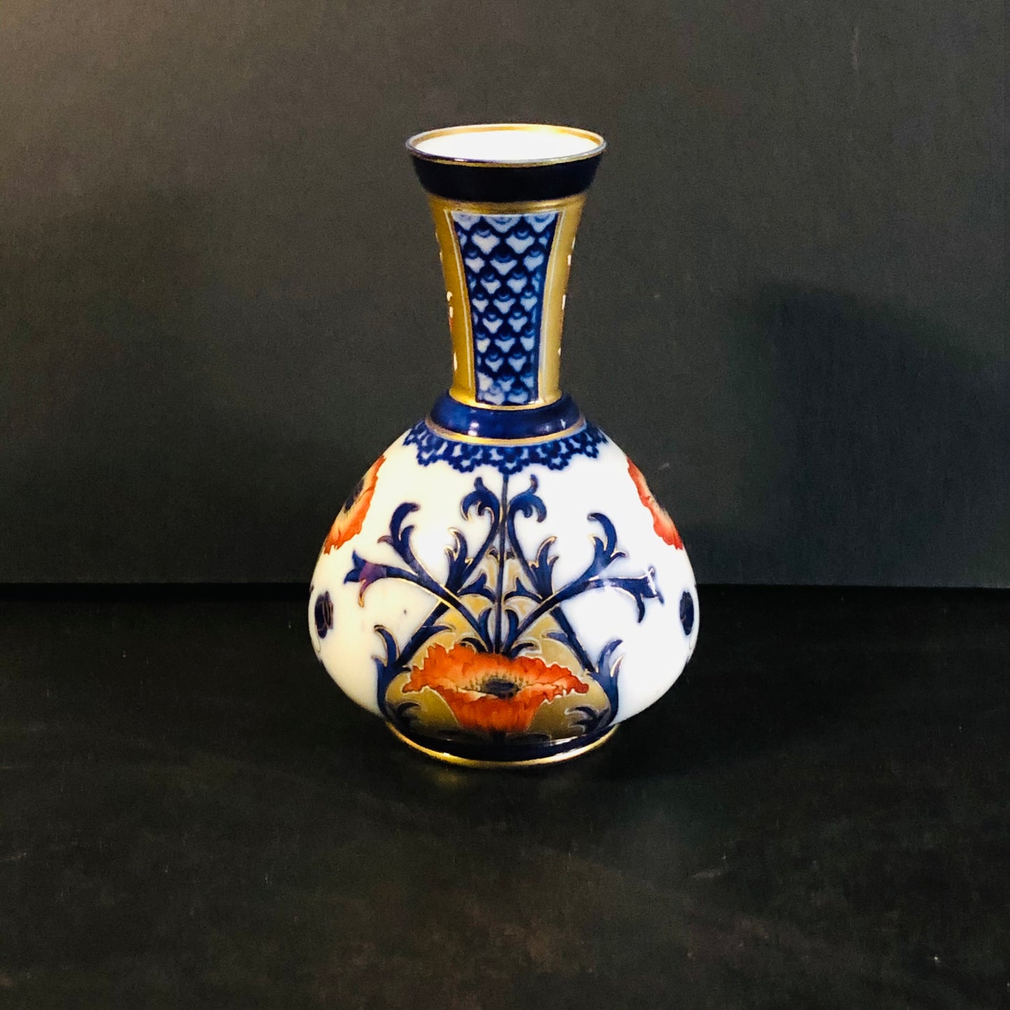 The Punk Mike - Moorcroft & Macintyre Aurelain Pattern Small Bud Vase