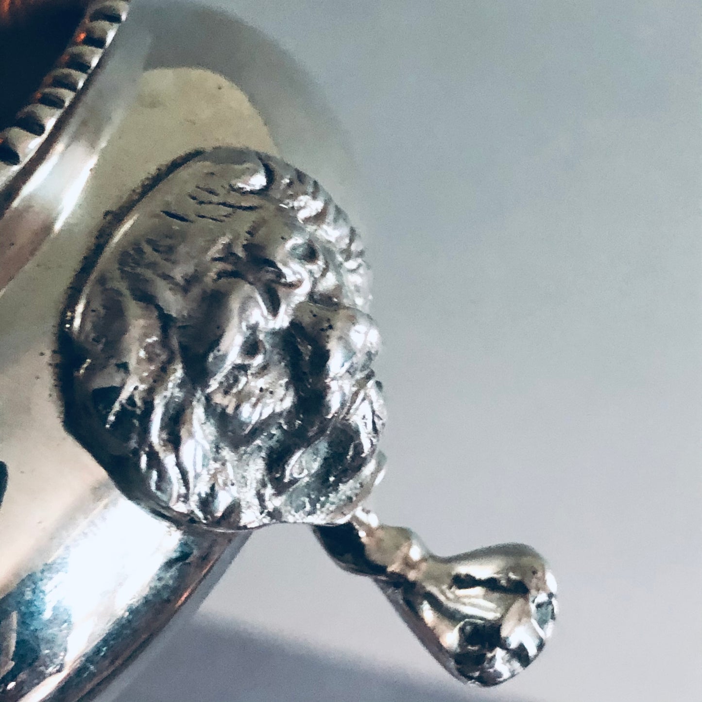 Master Brian - Large Antique Silver Saltcellar