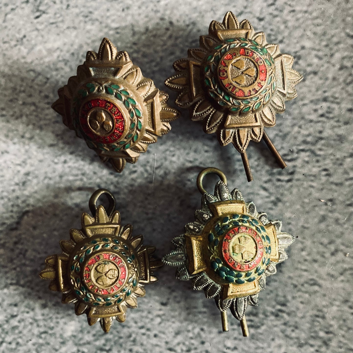 Vintage Military Pips