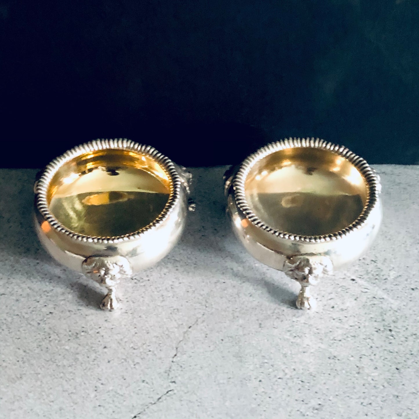 Master Brian - Large Antique Silver Saltcellar