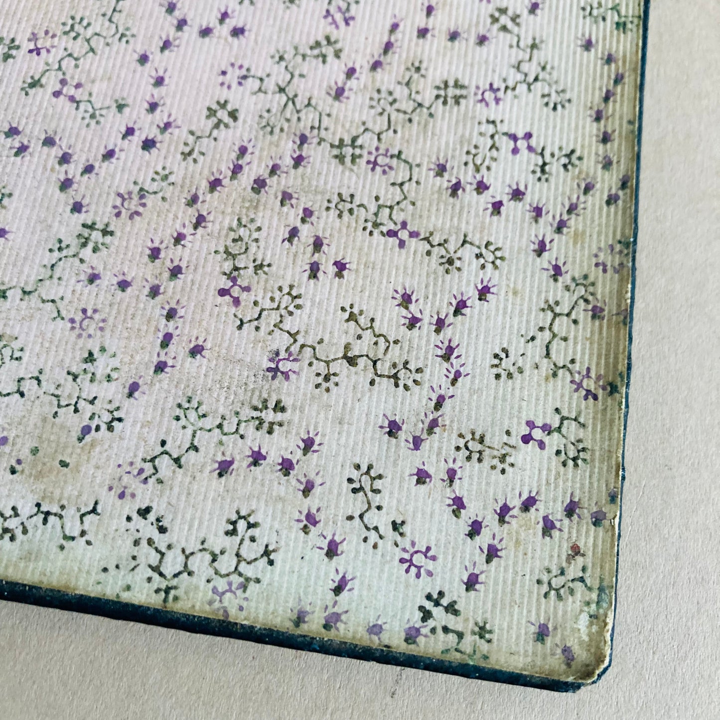 Antique Paper Mache Lacquer Chinoiserie Ink Blotter Letter Folio