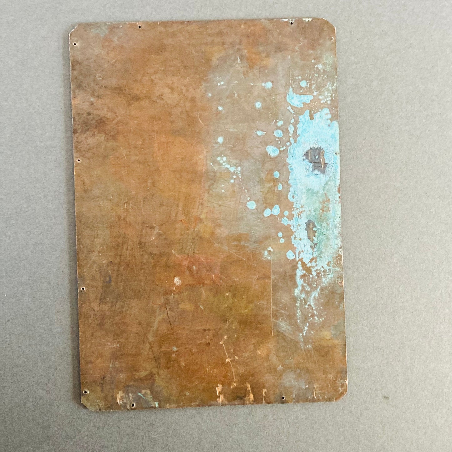 Vintage Copper Printing Plates | Unique Religious Etched Images