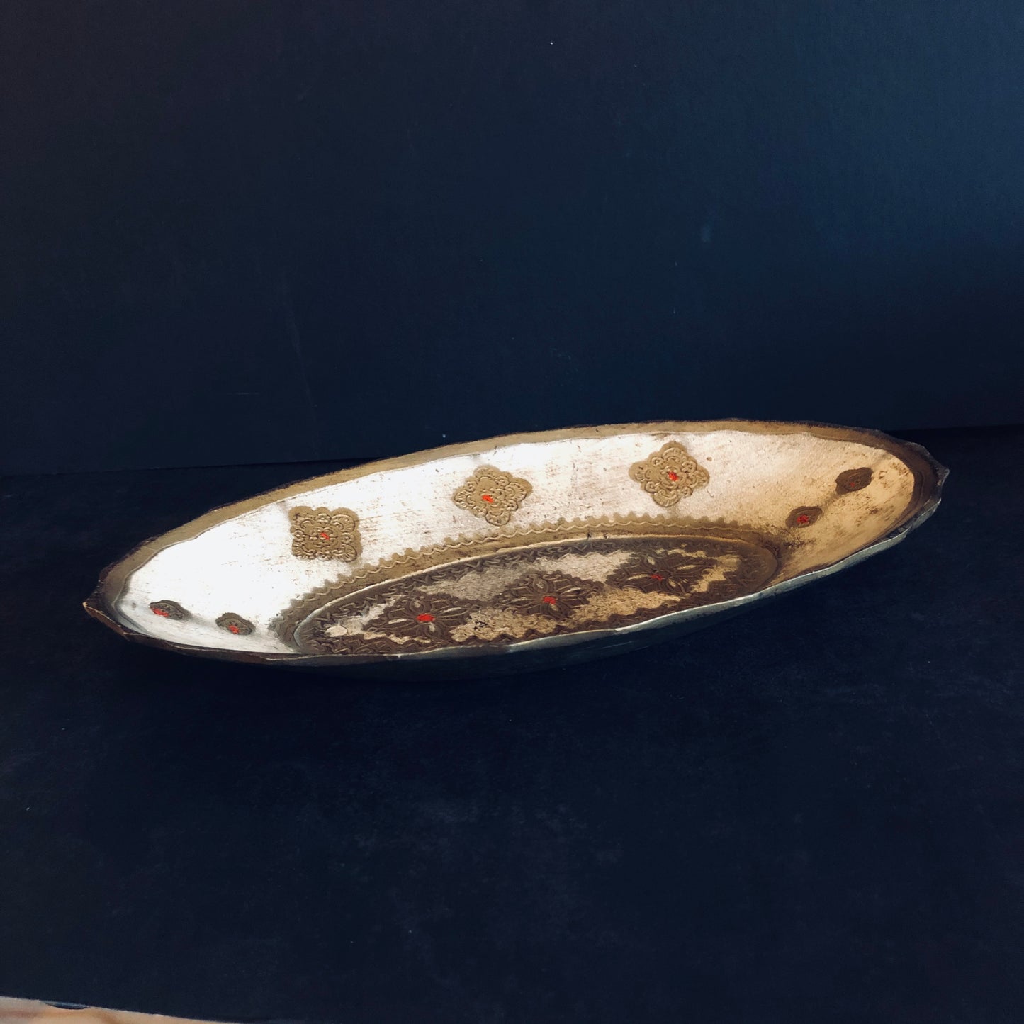 The Tattooist Naomi - Gold Florentine Bowl