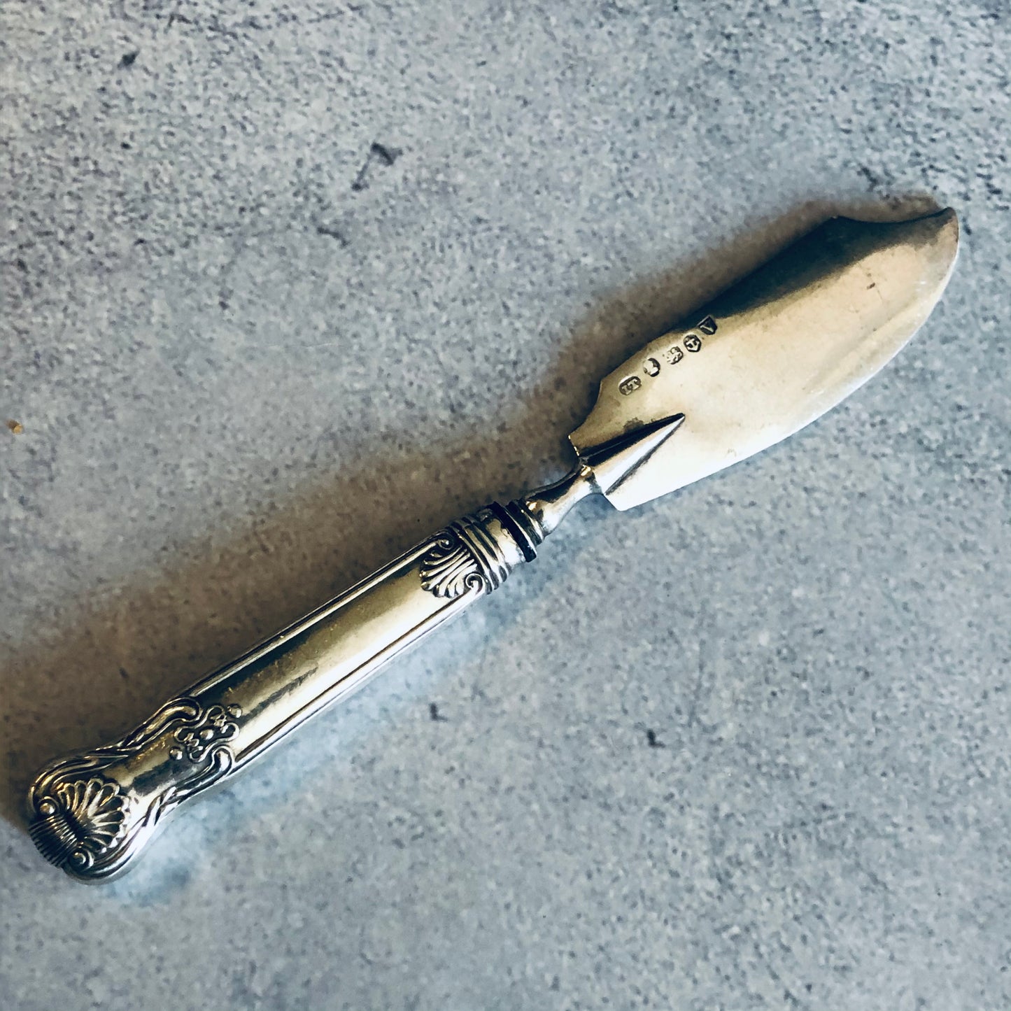 Antique Silver Butter Knife | 1819 Birmingham