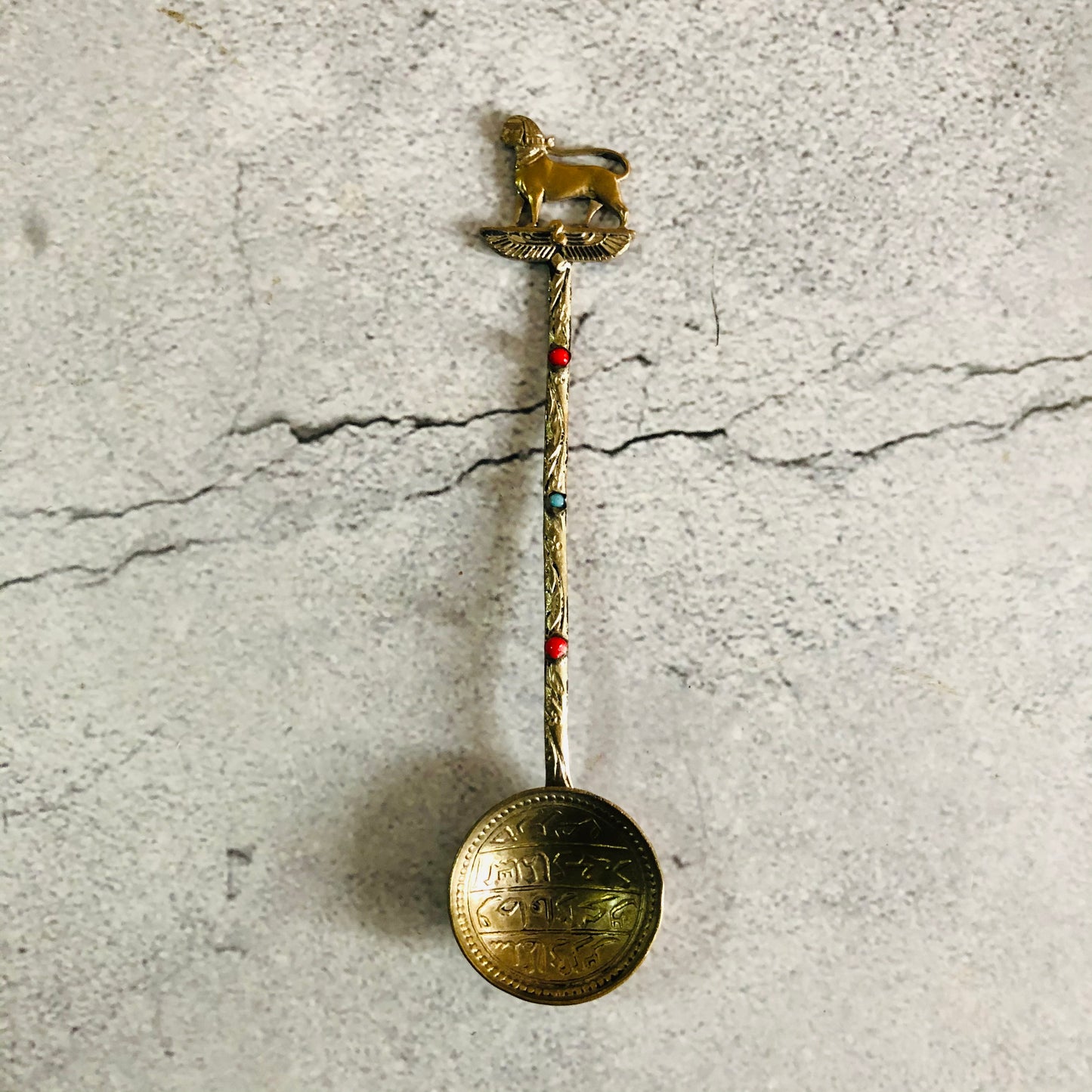Antique Egyptian Revival Spoon