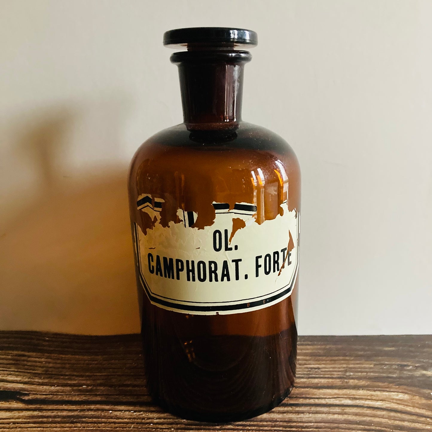 Amber Glass Apothecary German Pharmacy Chemist Bottles