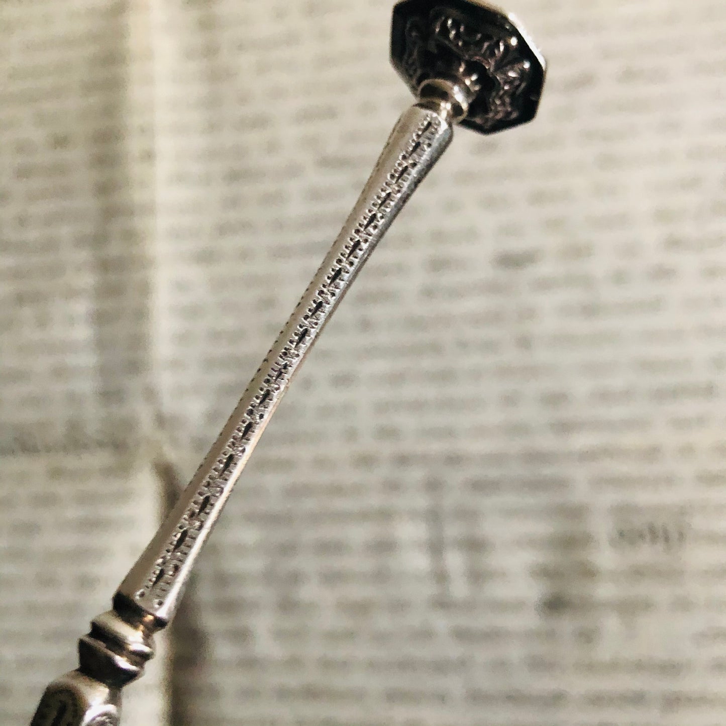 Georgian Silver Seal Spoon