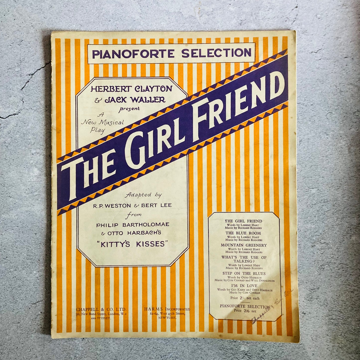 Vintage Classic Piano Music Books | Ephemera Papers