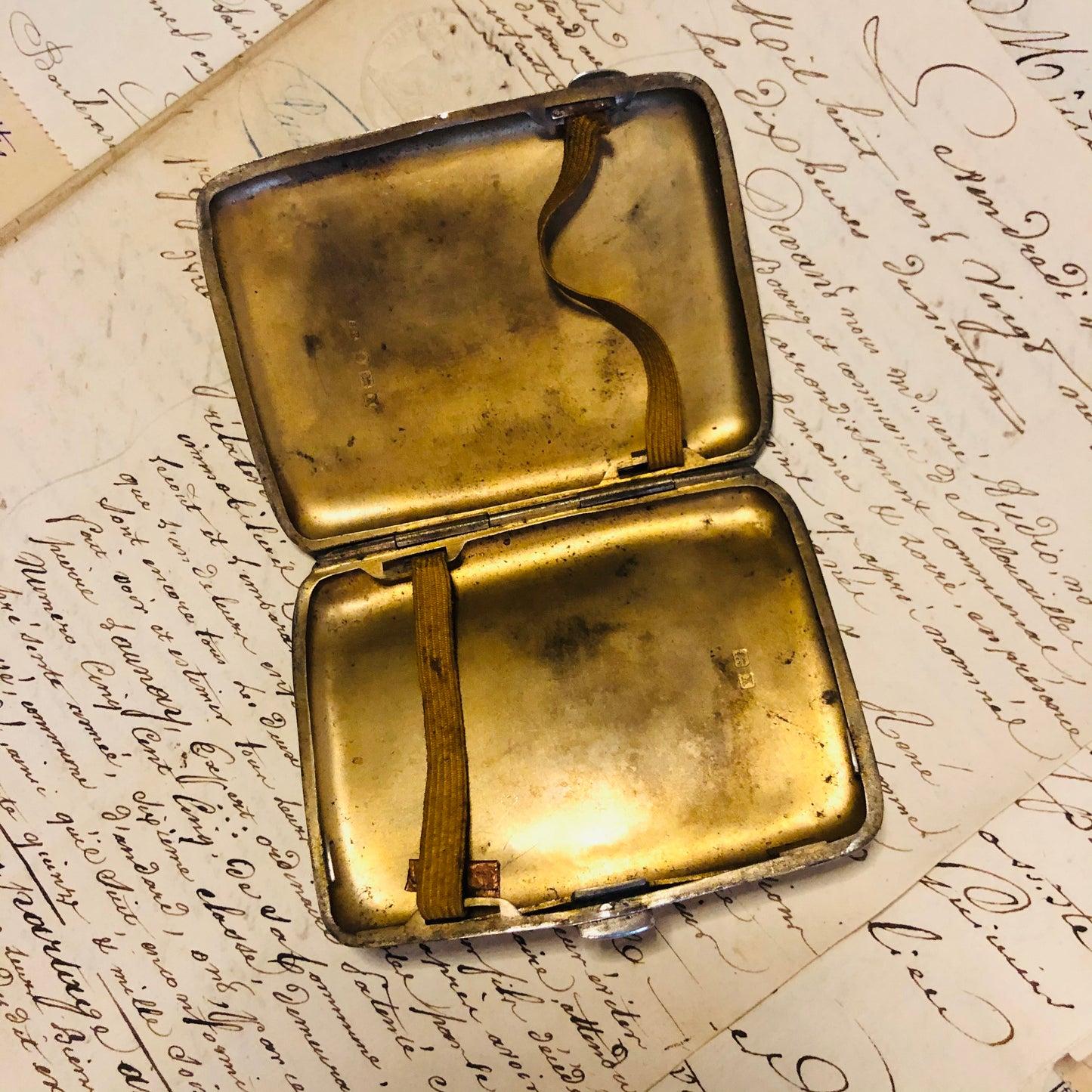 The Mixologist Jude - Antique Silver Card Case