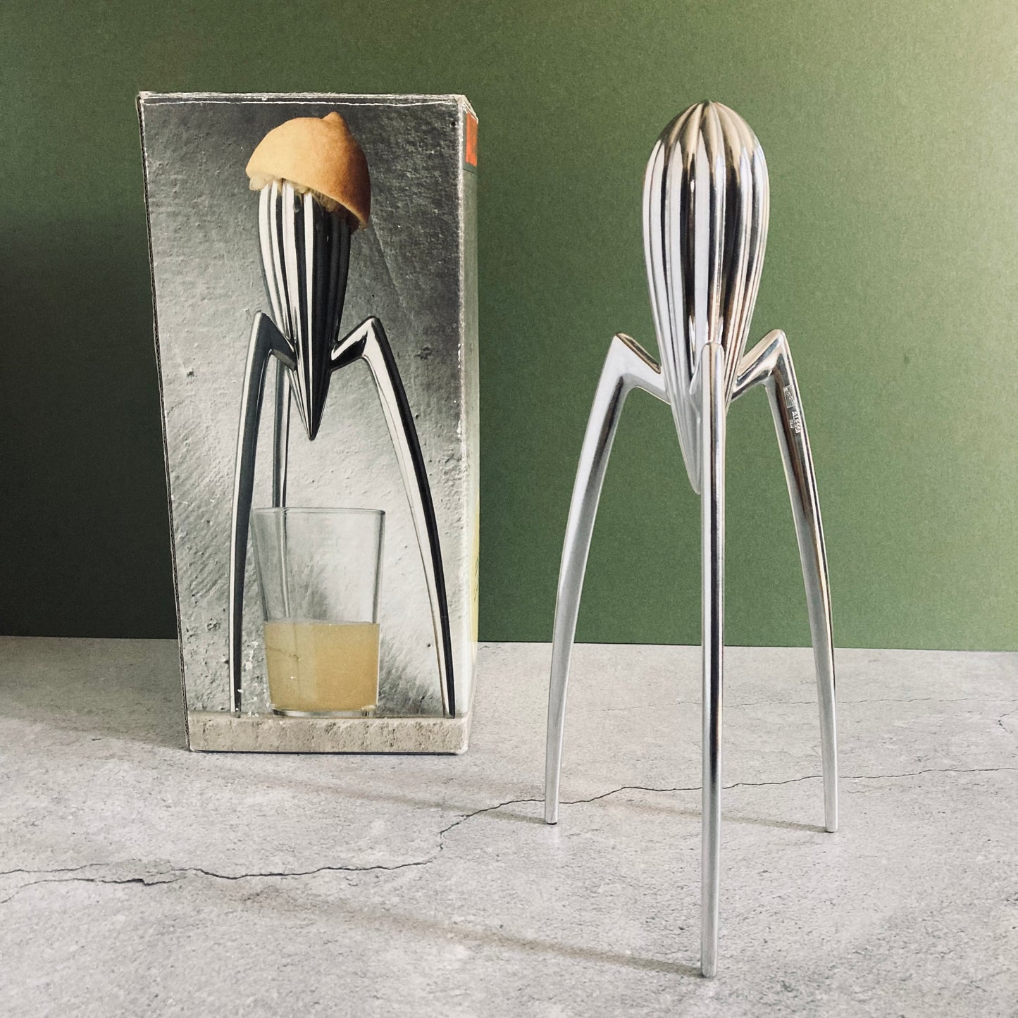 Vintage Alessi Starck Lemon Juicer With Original Box