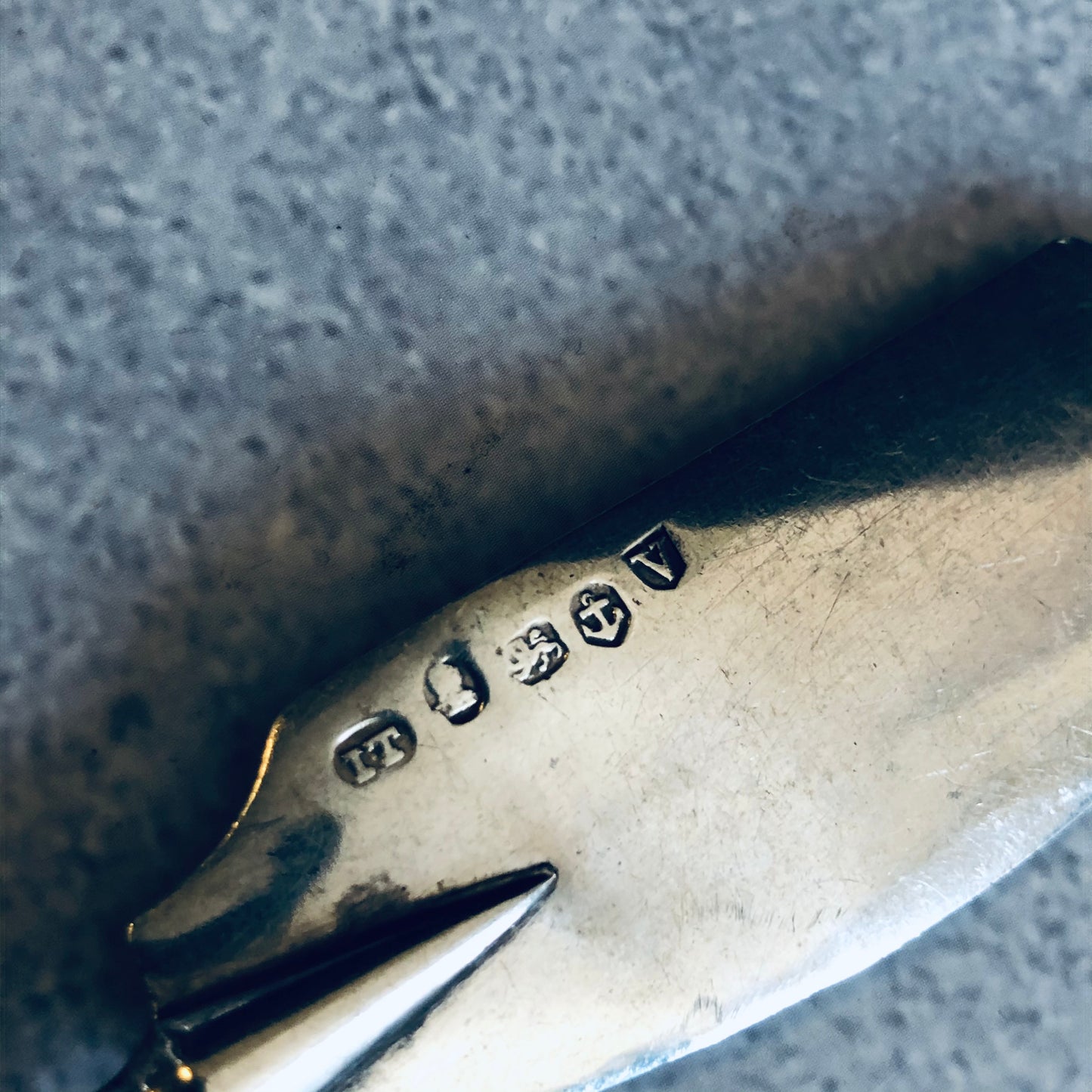 Antique Silver Butter Knife | 1819 Birmingham