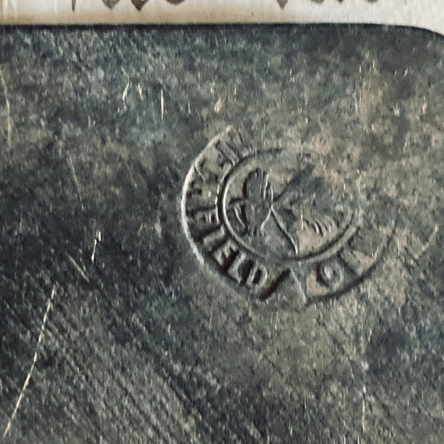 Vintage Pewter/zinc Printing Plate | Unique Music Images