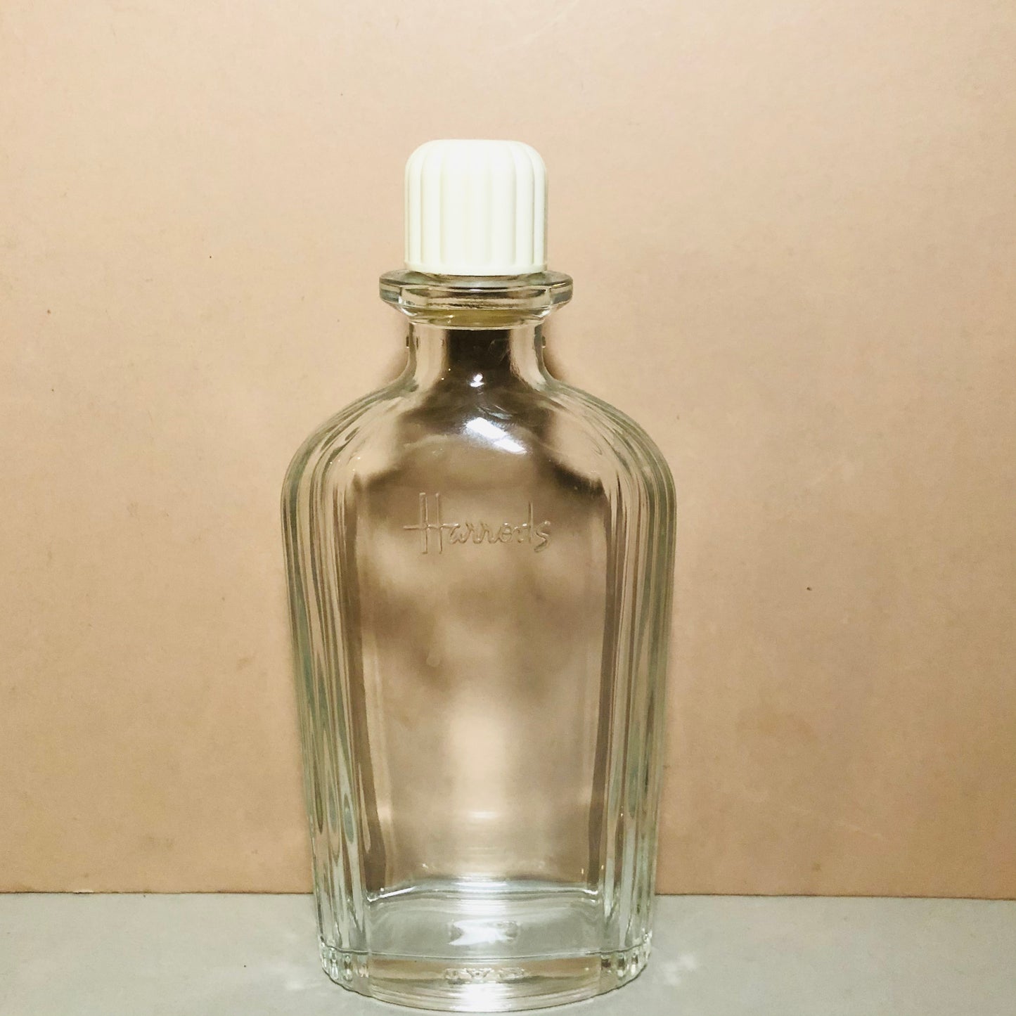 Vintage Harrods Glass Refill Bottle