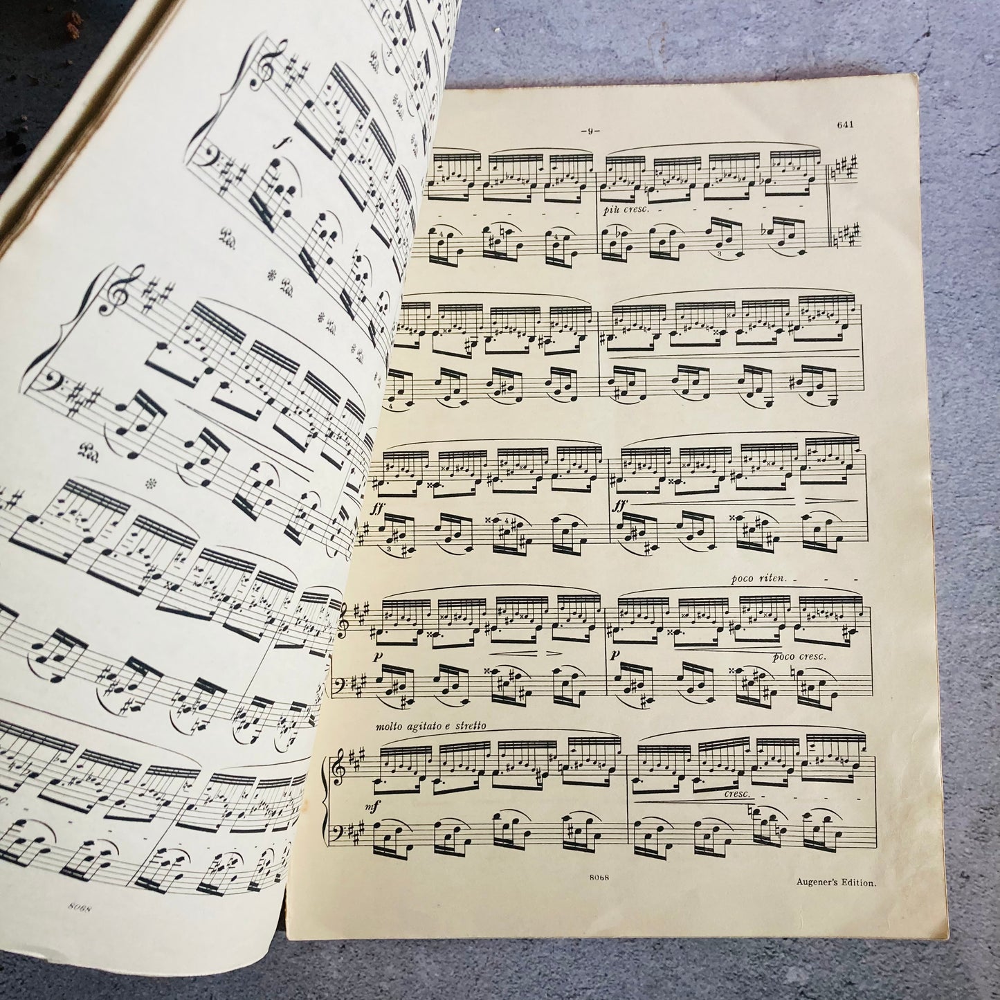 Vintage Classic Piano Music Books | Ephemera Papers