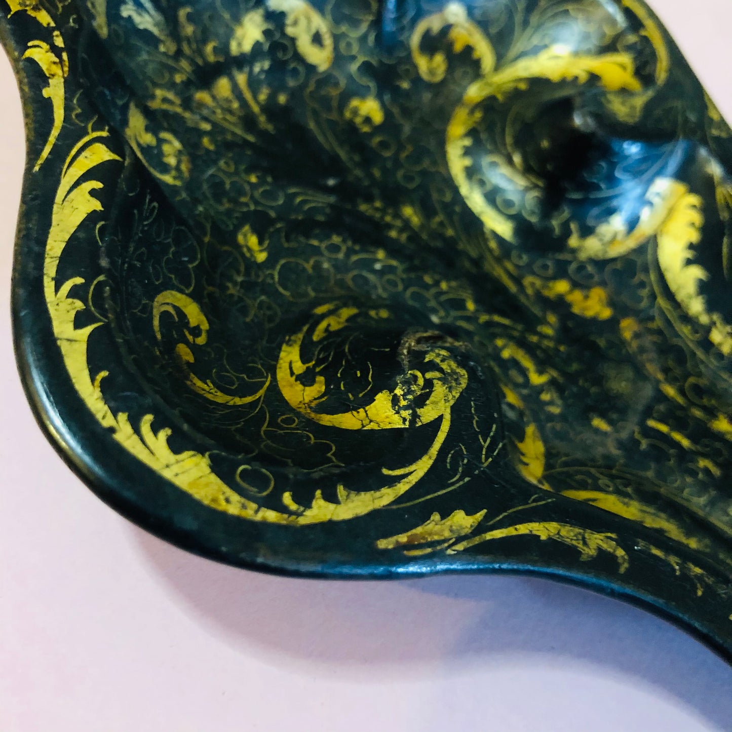 The Tattooist Frankie - English Regency Papier Mache Dish