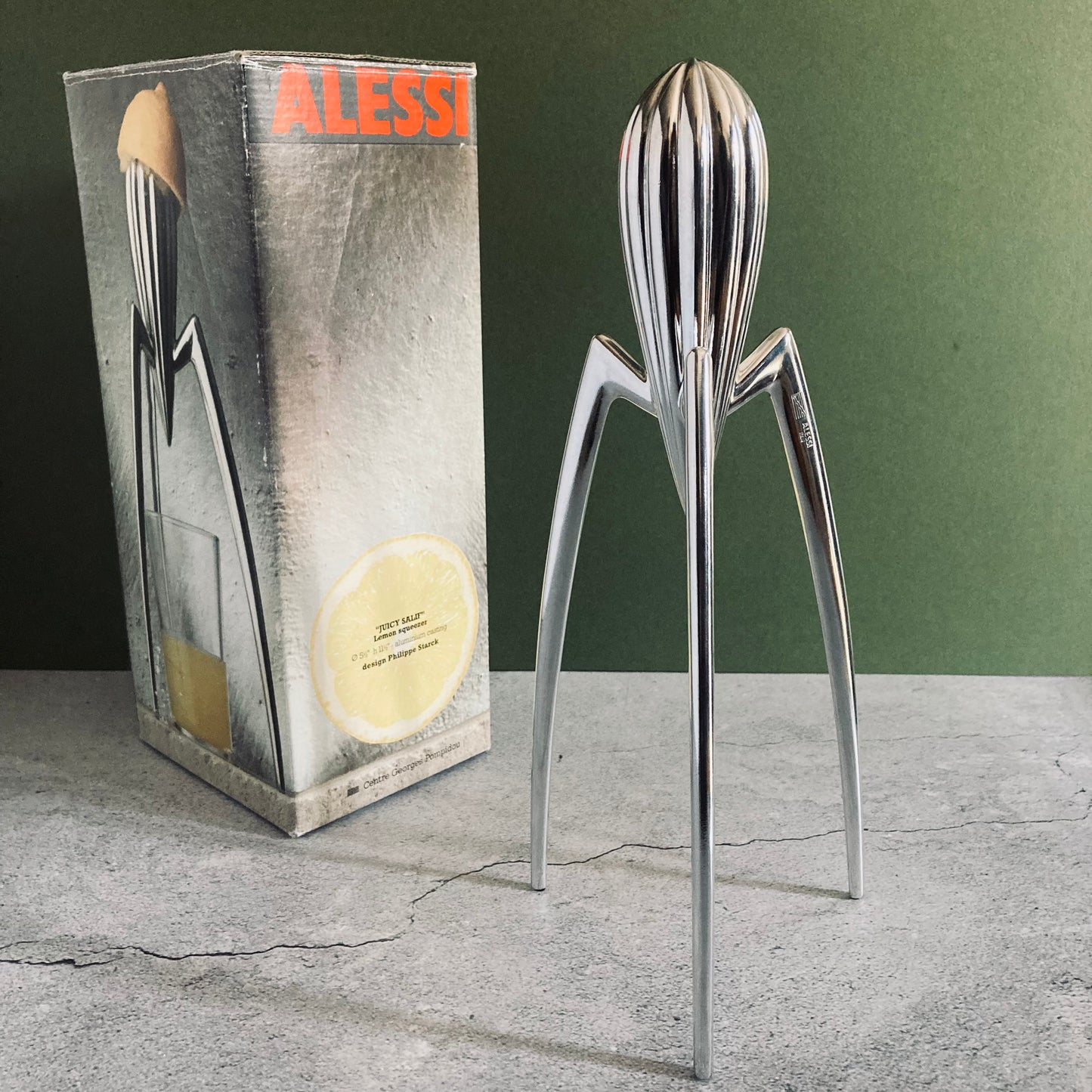 Vintage Alessi Starck Lemon Juicer With Original Box