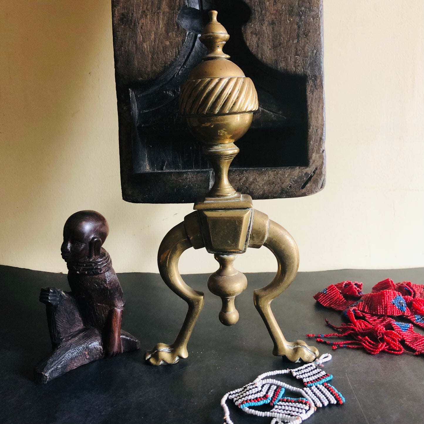 The Director William - Antique Hand Carved Wooden Cement Moulds