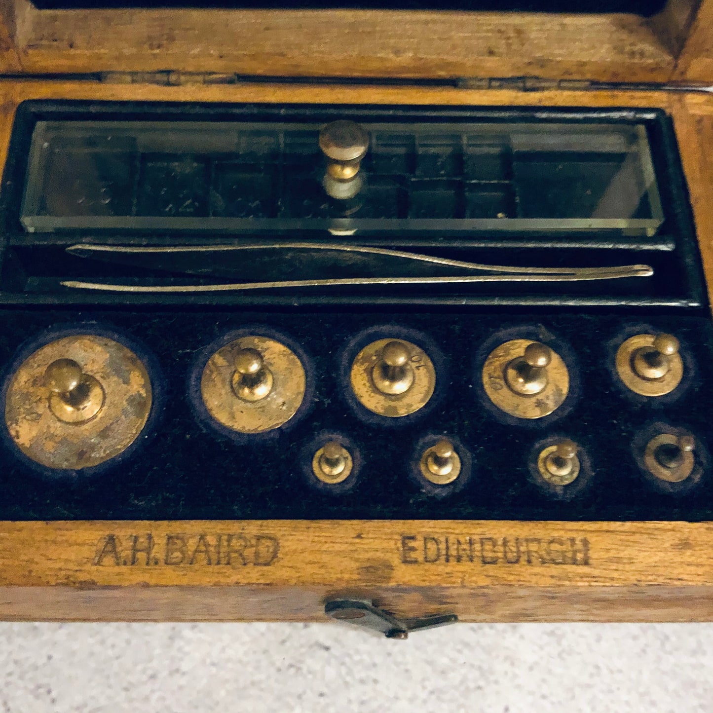 The Director Cullen - Antique Laboratory Scale Weights