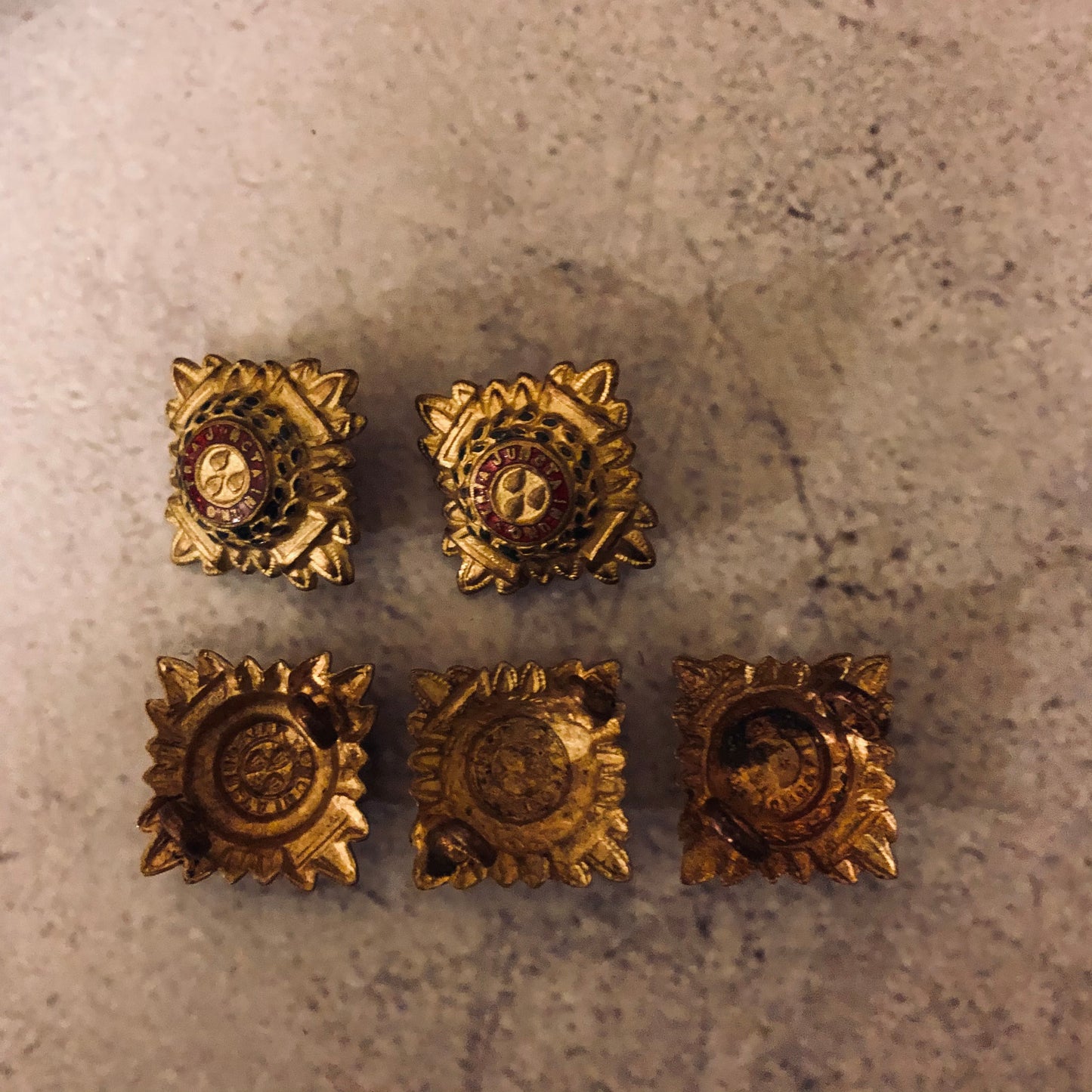 Vintage Military Pips