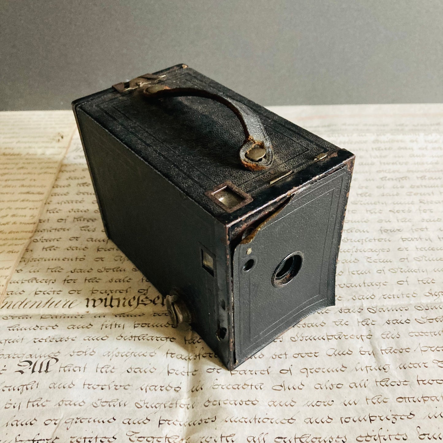 Vintage Kodak Box Camera / Box No.2 Brownie Model F
