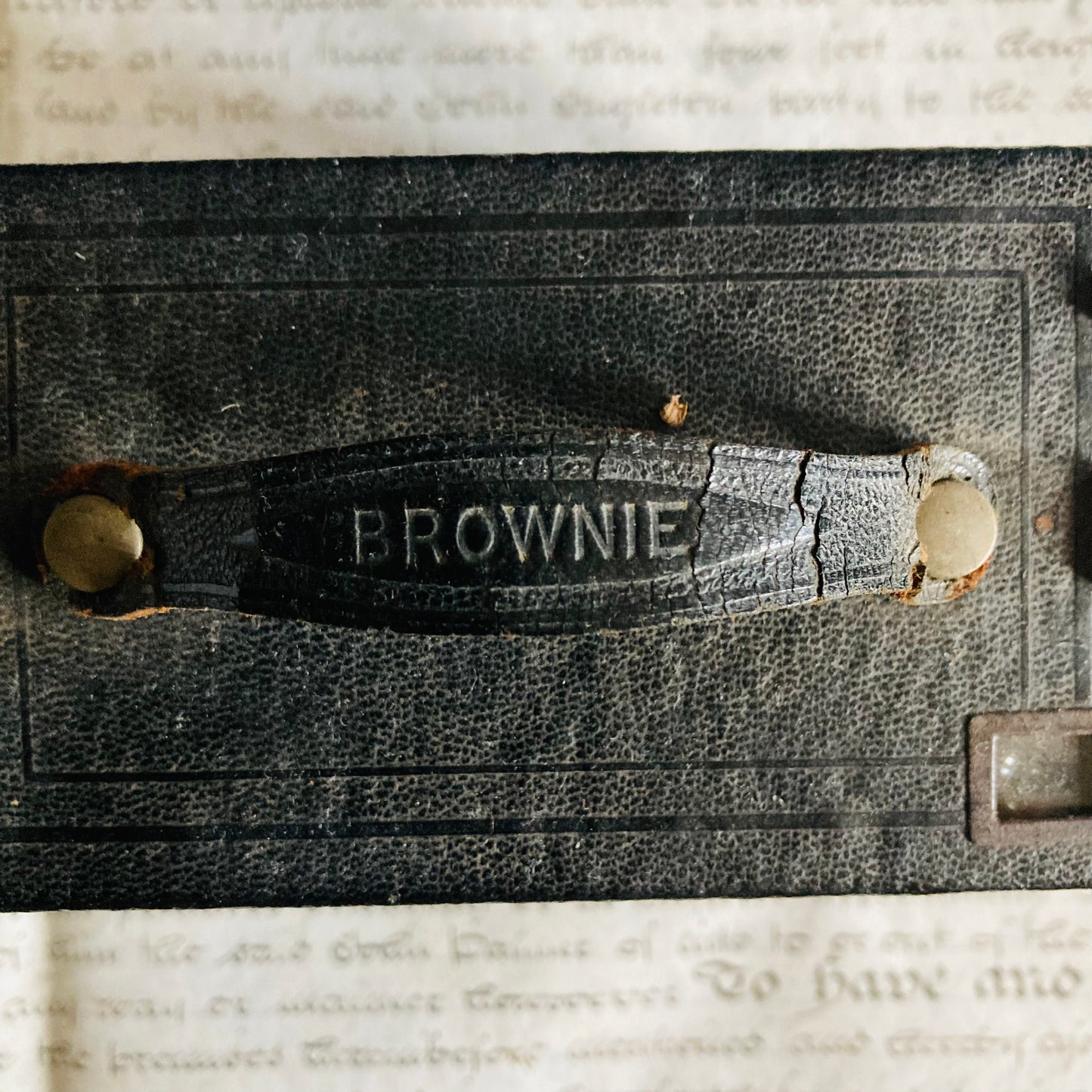 Vintage Kodak Box Camera / Box No.2 Brownie Model F