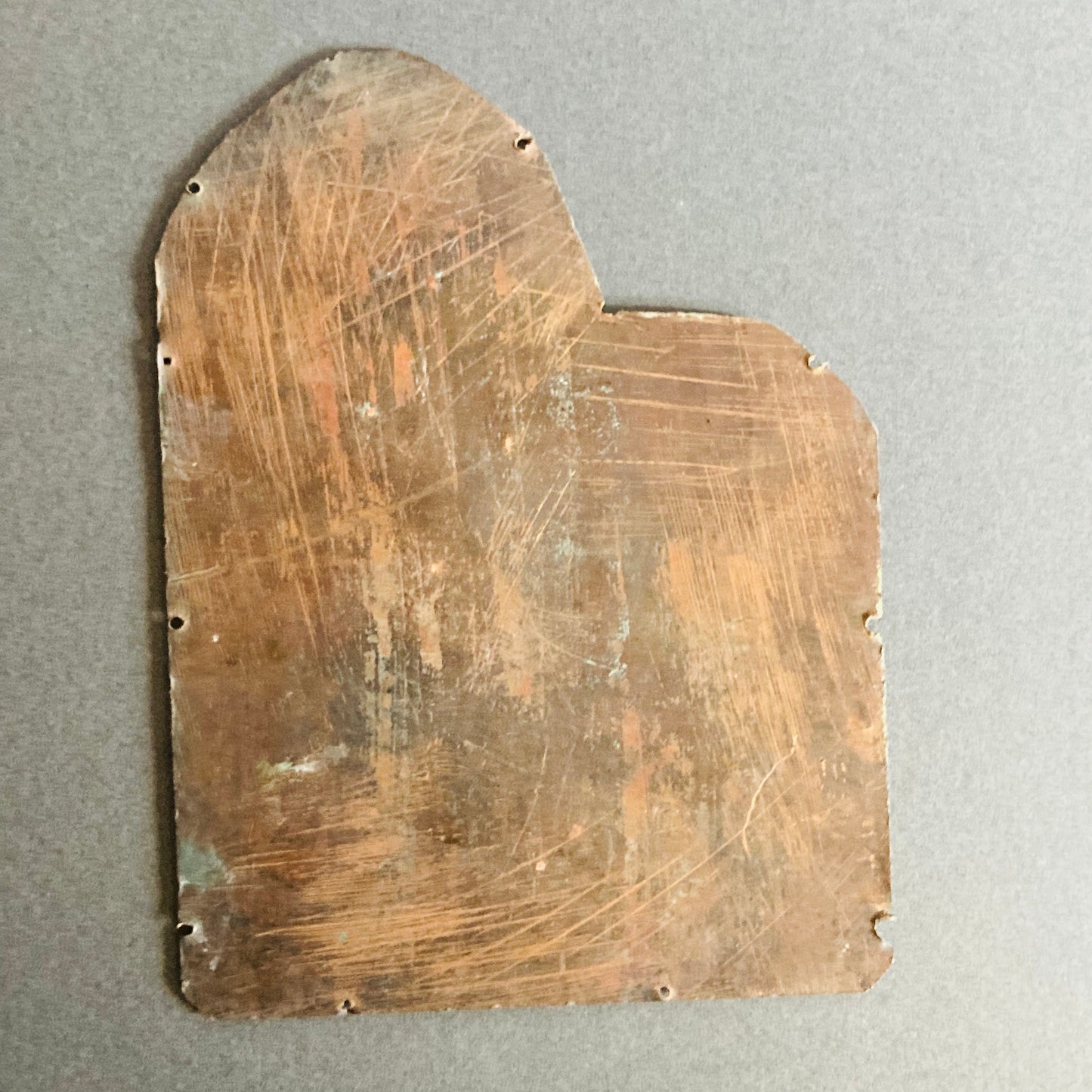 The Director Natalie - Vintage Religious Etched Copper Printing Plate