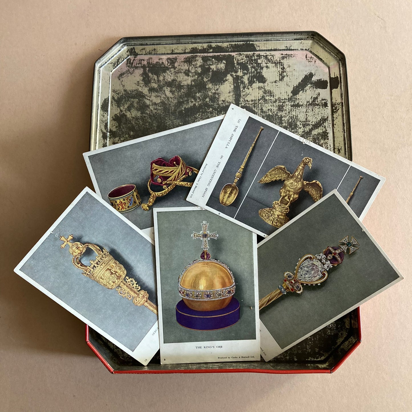 Vintage Ephemera Royal Postcards by Clarke & Sherwell