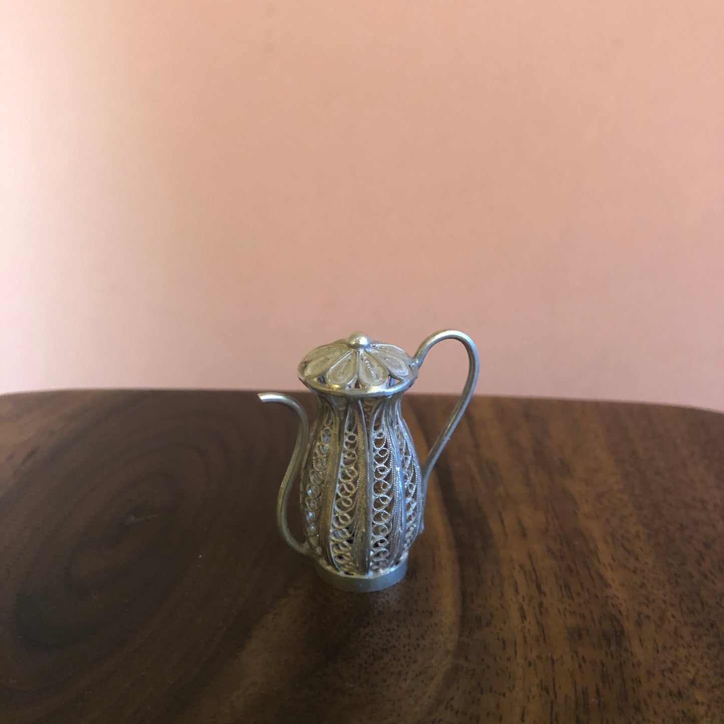 The Director Lore - Miniature Silver Filigree Tea Set