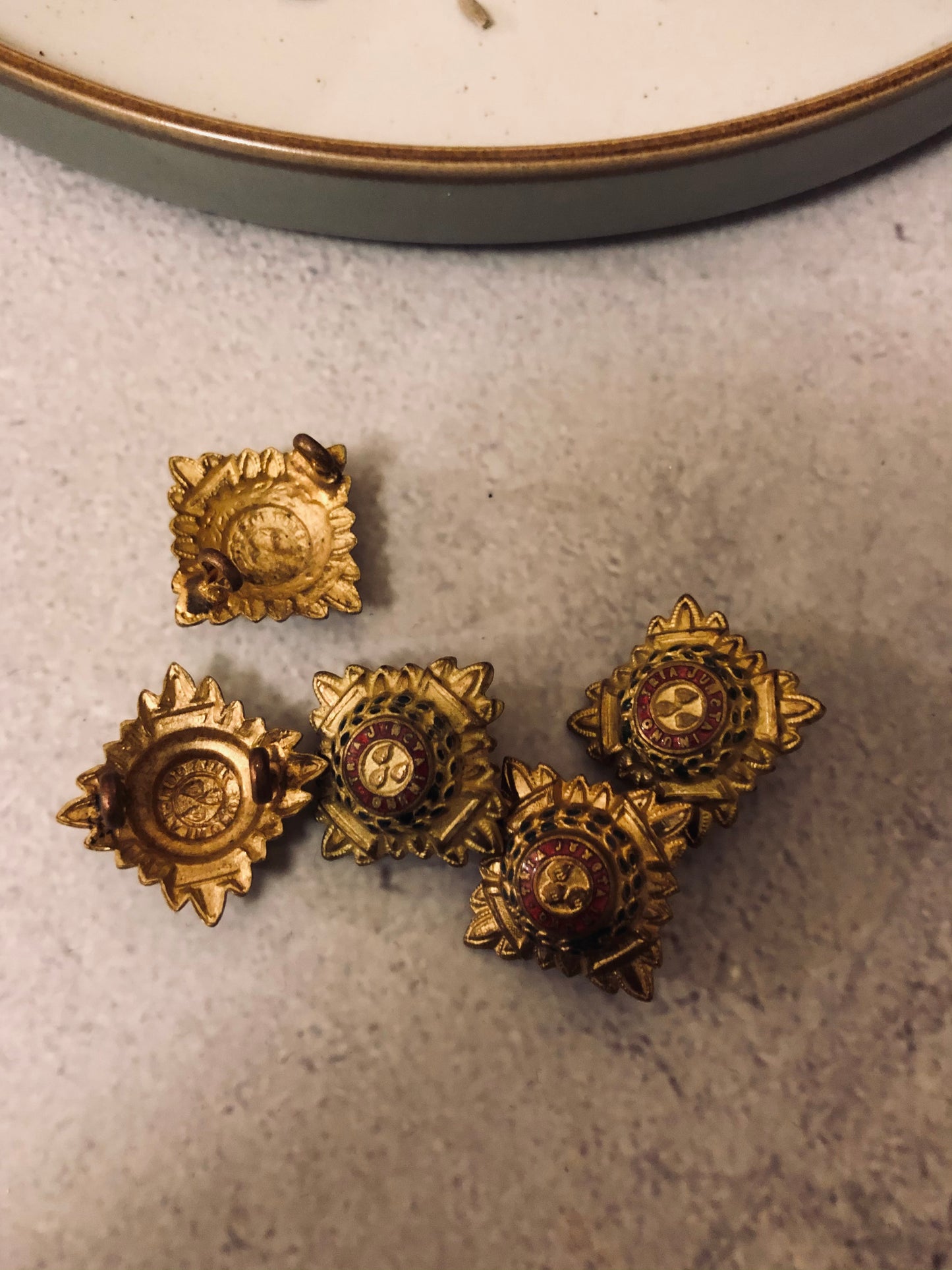Vintage Military Pips