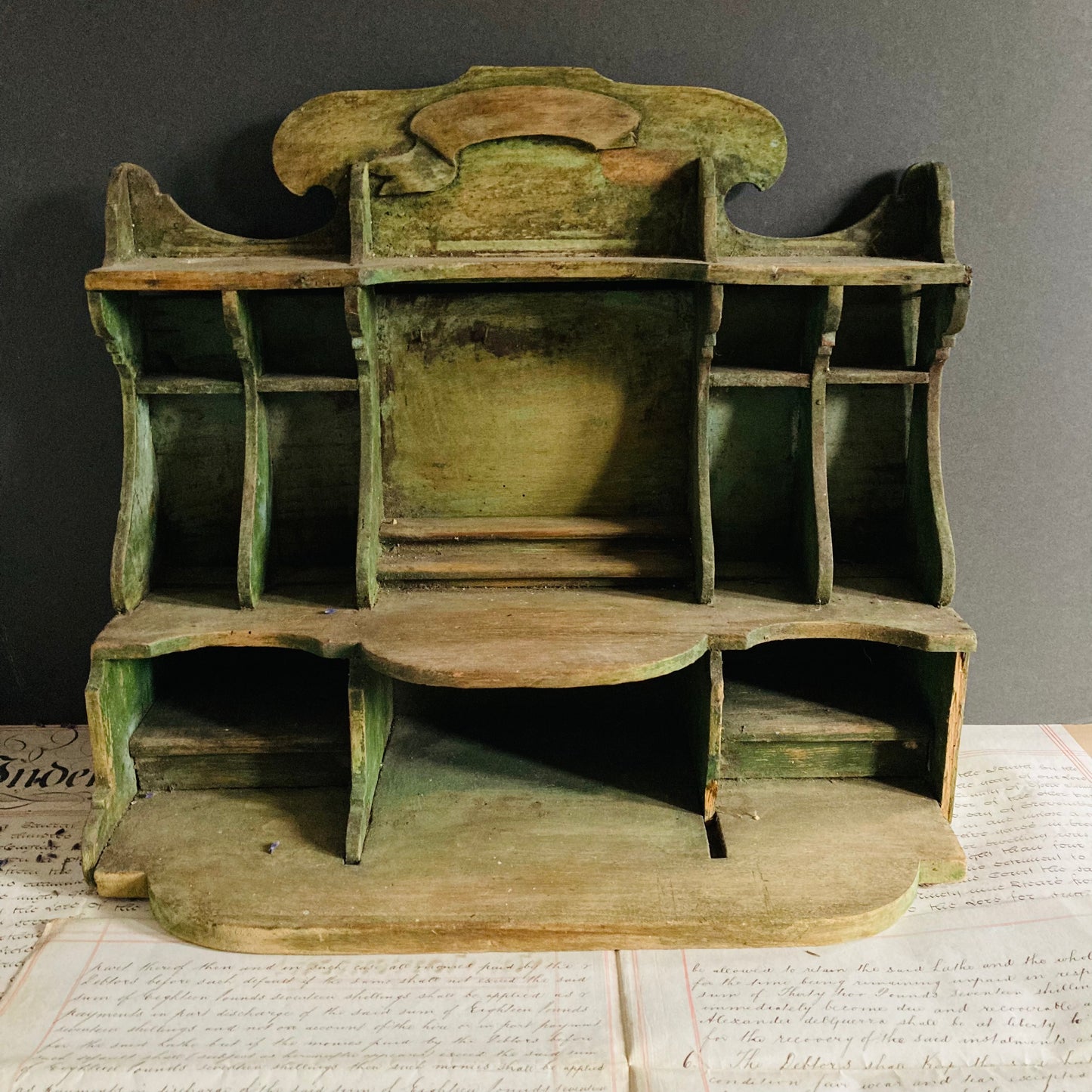 The Skater Fam - French Distressed Wooden Display Stand