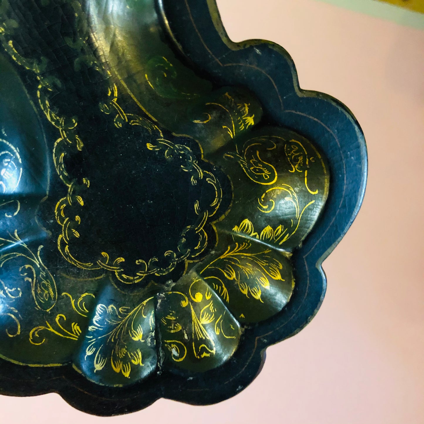 The Tattooist Frankie - English Regency Papier Mache Dish