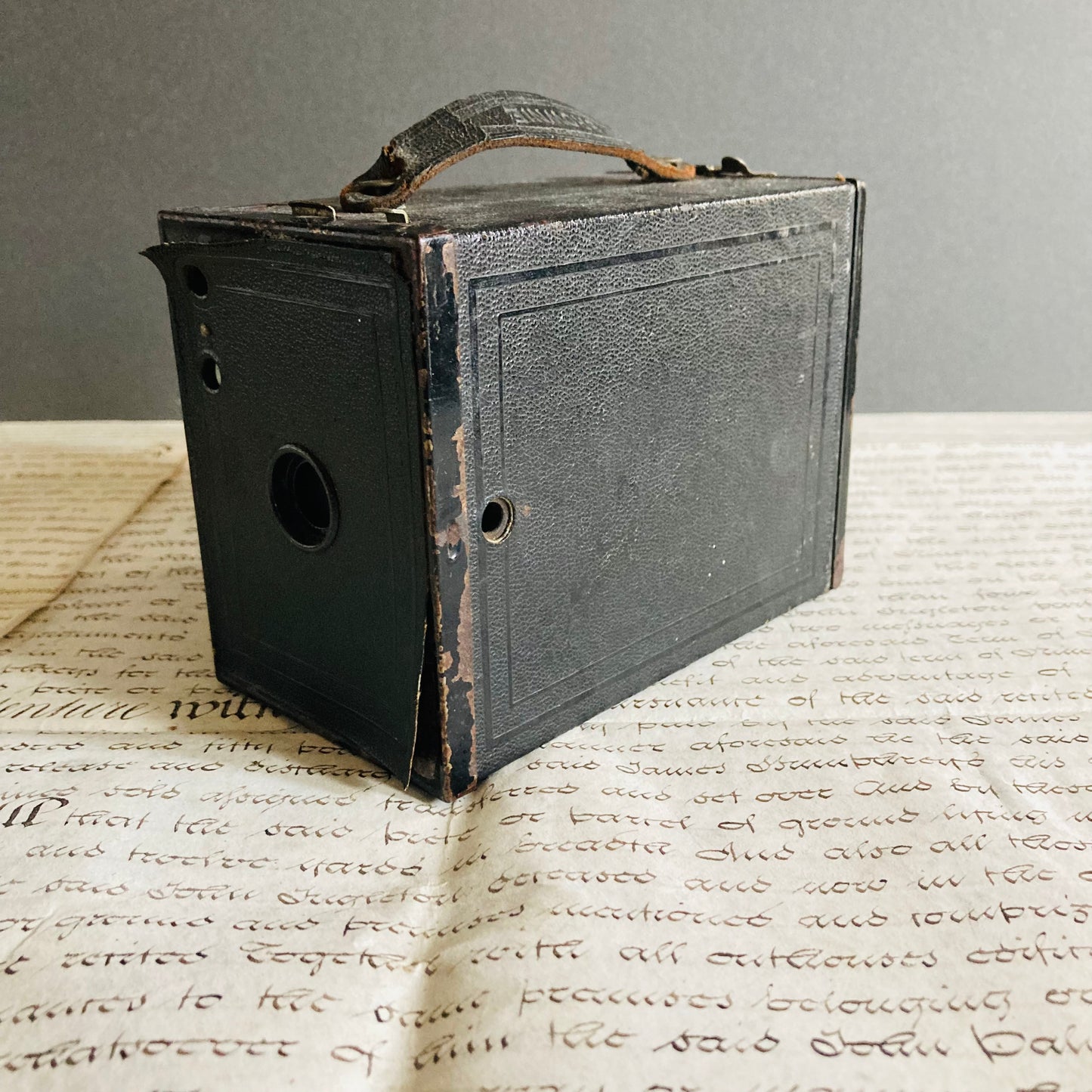 Vintage Kodak Box Camera / Box No.2 Brownie Model F