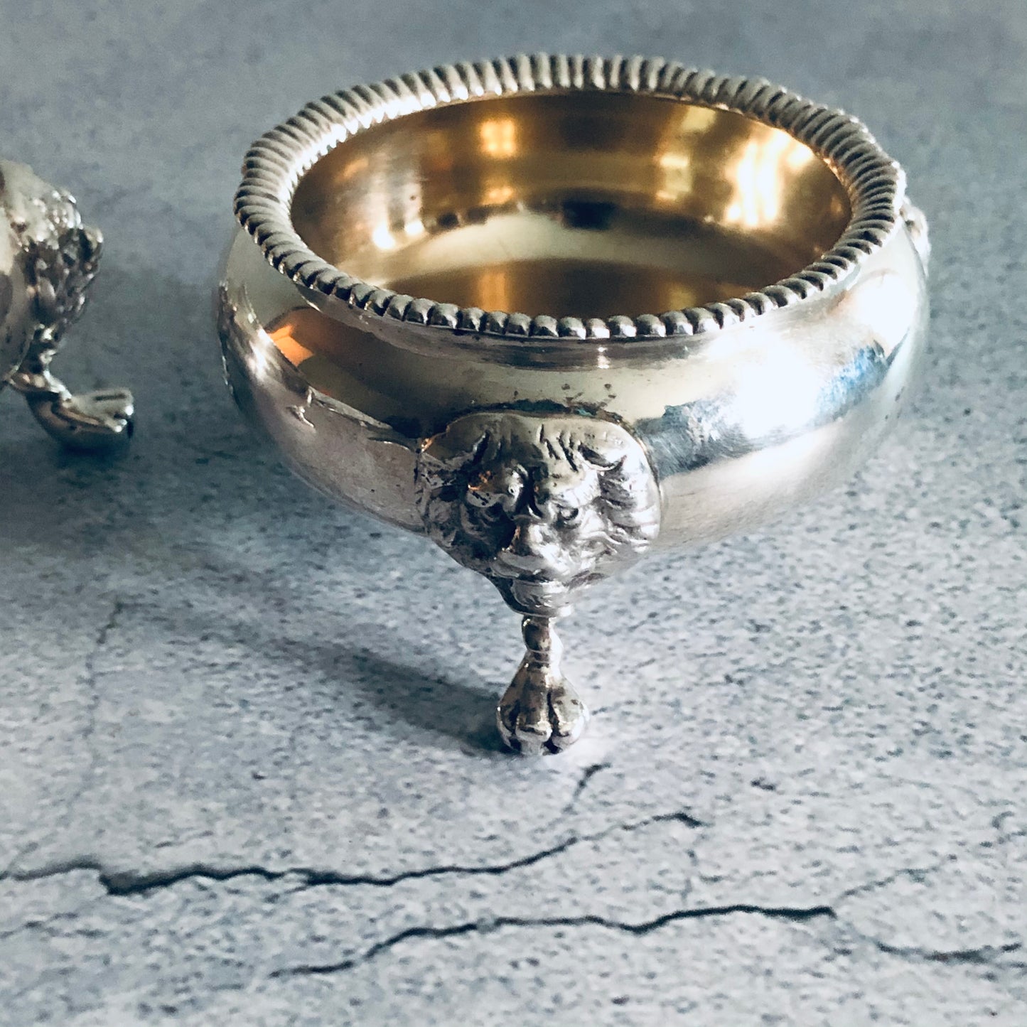 Master Brian - Large Antique Silver Saltcellar