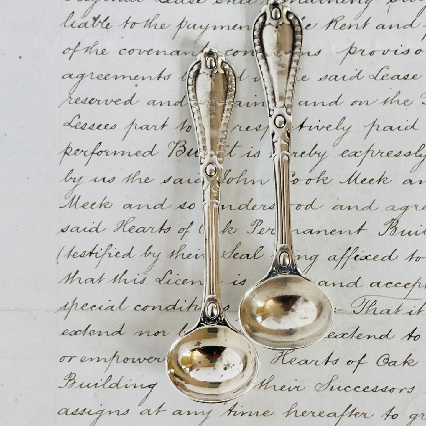 Antique Silver Mustard Spoon London 1857