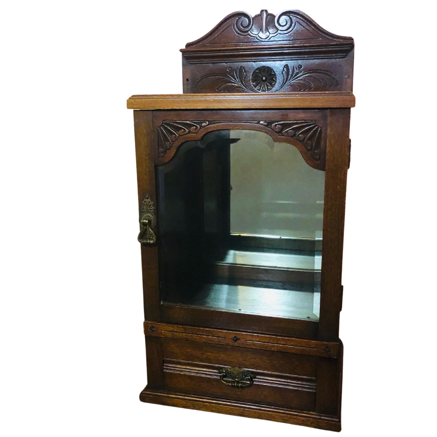 The Skater Albert - Small Antique Mirrored Display Cabinet