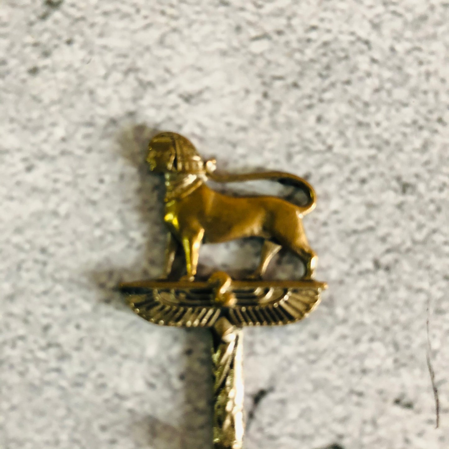 Antique Egyptian Revival Spoon