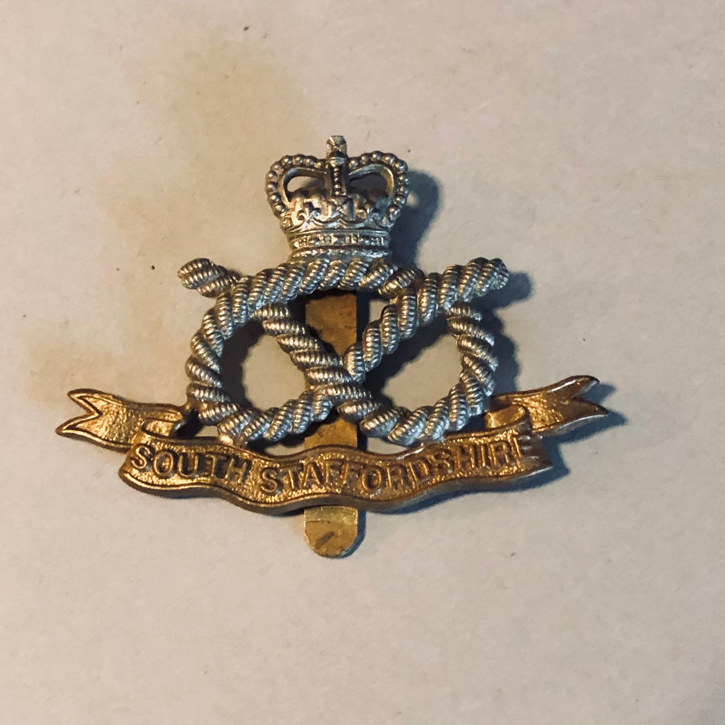 The Director Madison - Vintage Military Badge For South Staffordshire
