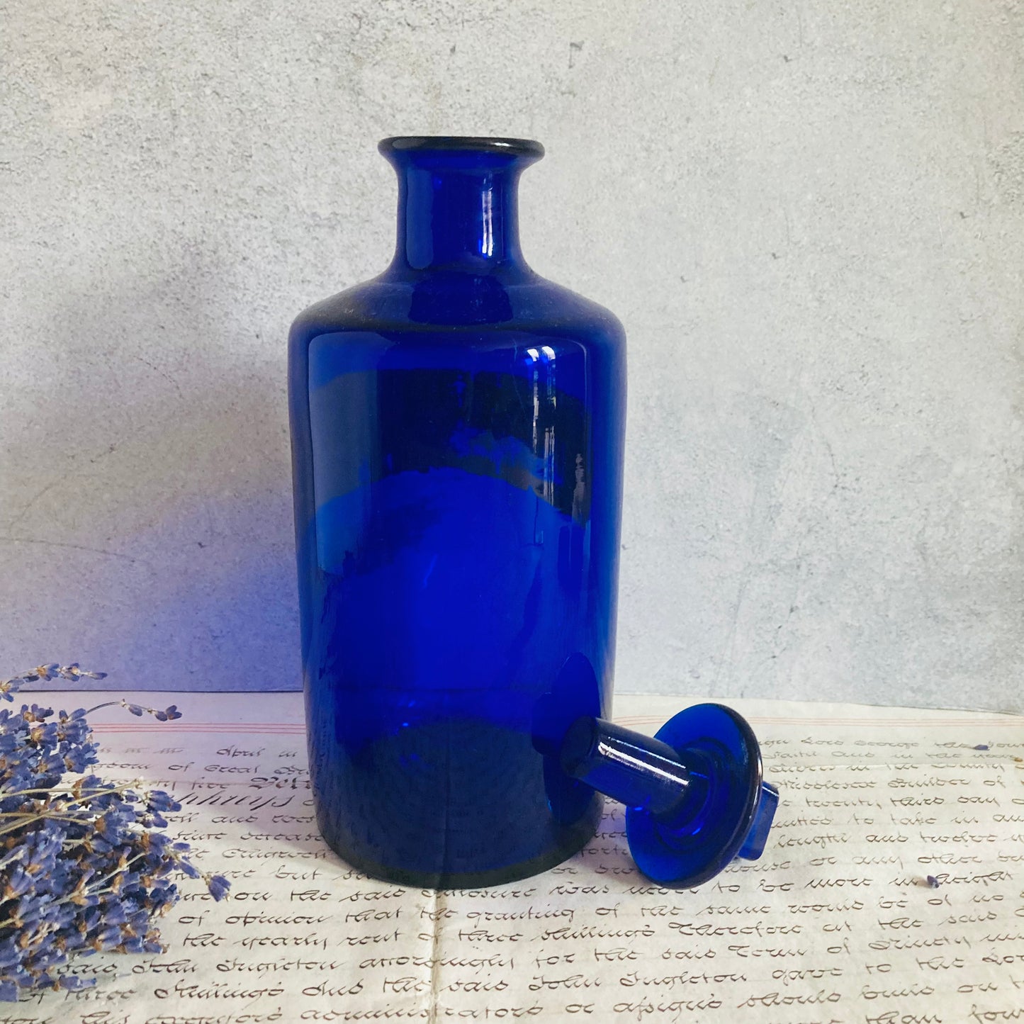 Victorian Bristol Blue Apothecary Pharmacy Medicine Bottles
