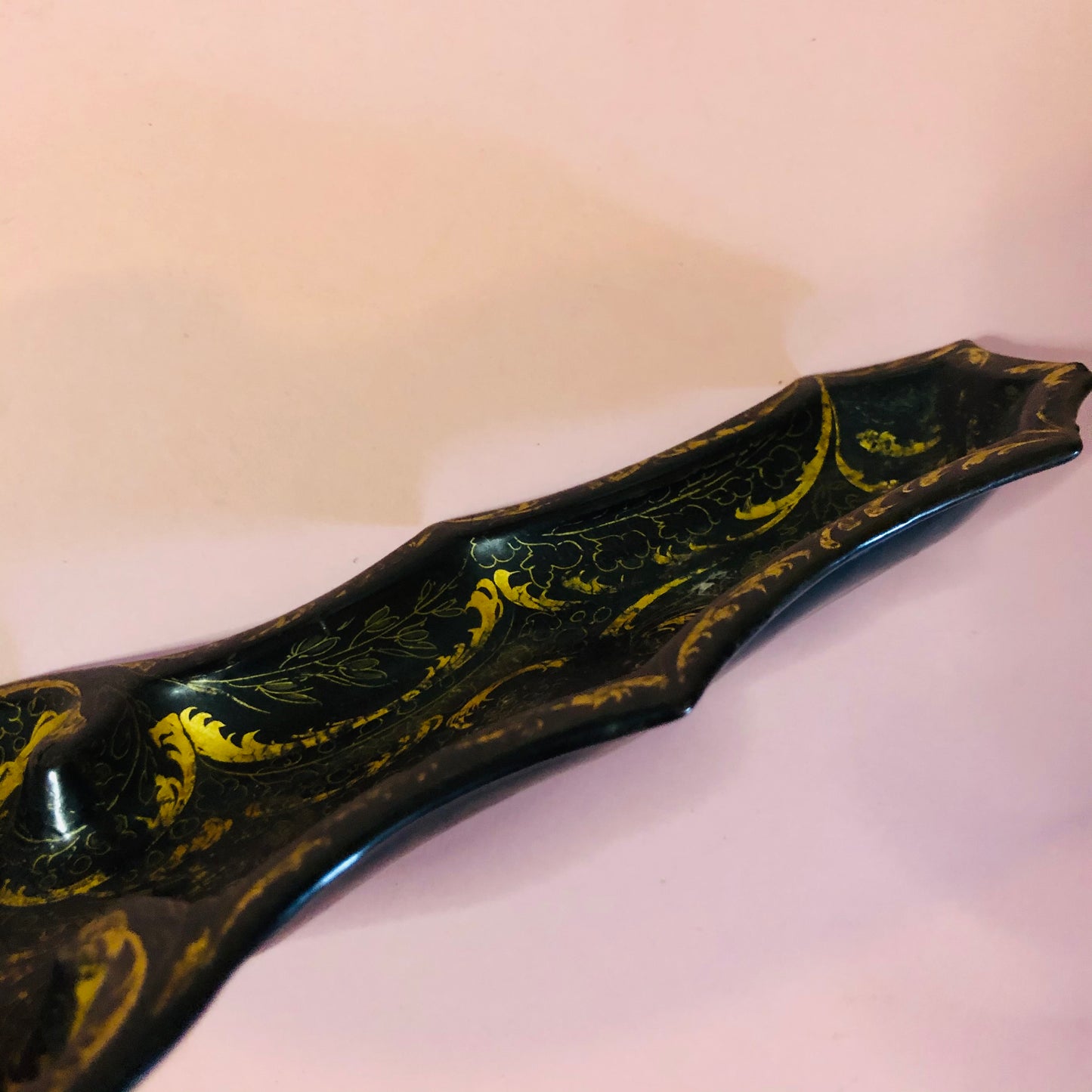 The Tattooist Frankie - English Regency Papier Mache Dish