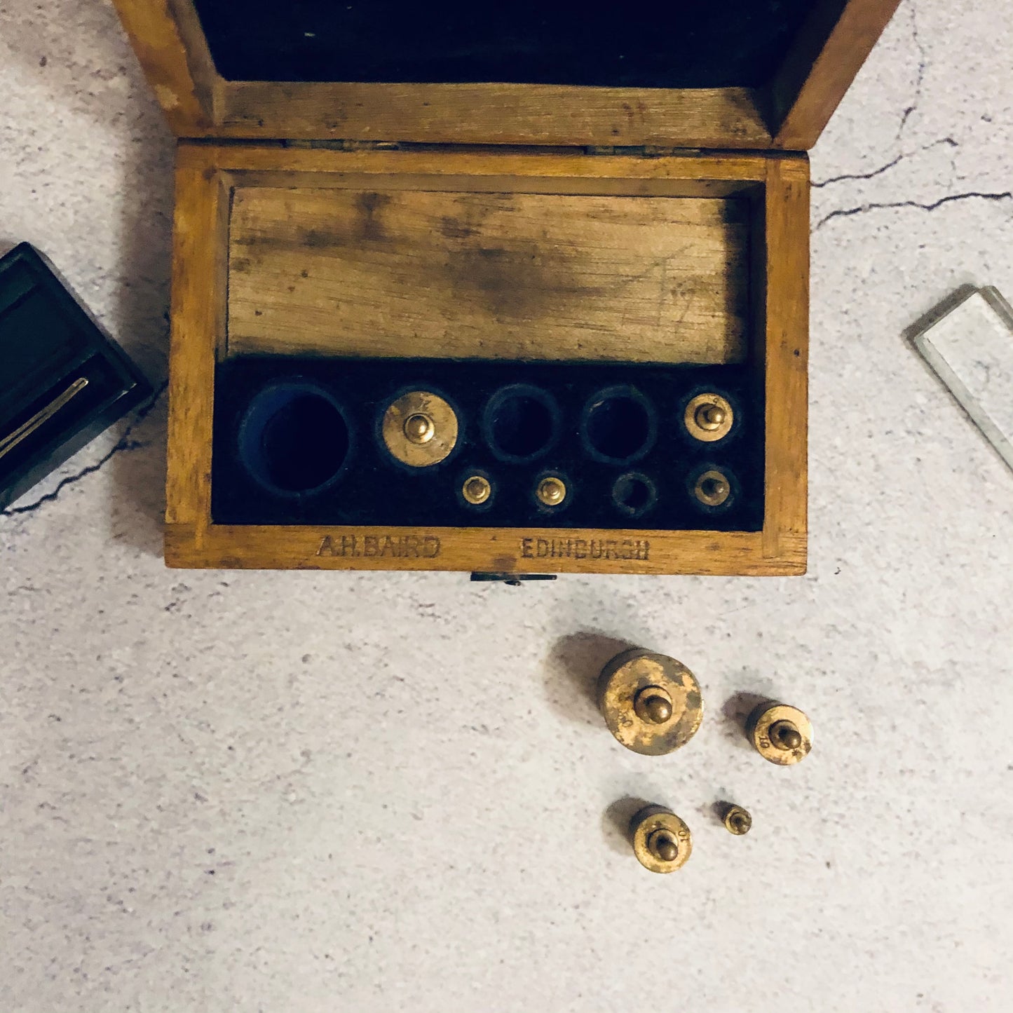 The Director Cullen - Antique Laboratory Scale Weights